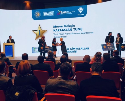 11. Kimya AR-GE Proje Pazarı'ndan Üniversitemize 1.'ilk ödülü